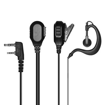 G شكل الأذن هوك نوع ووكي Talkie سماعة الأذن